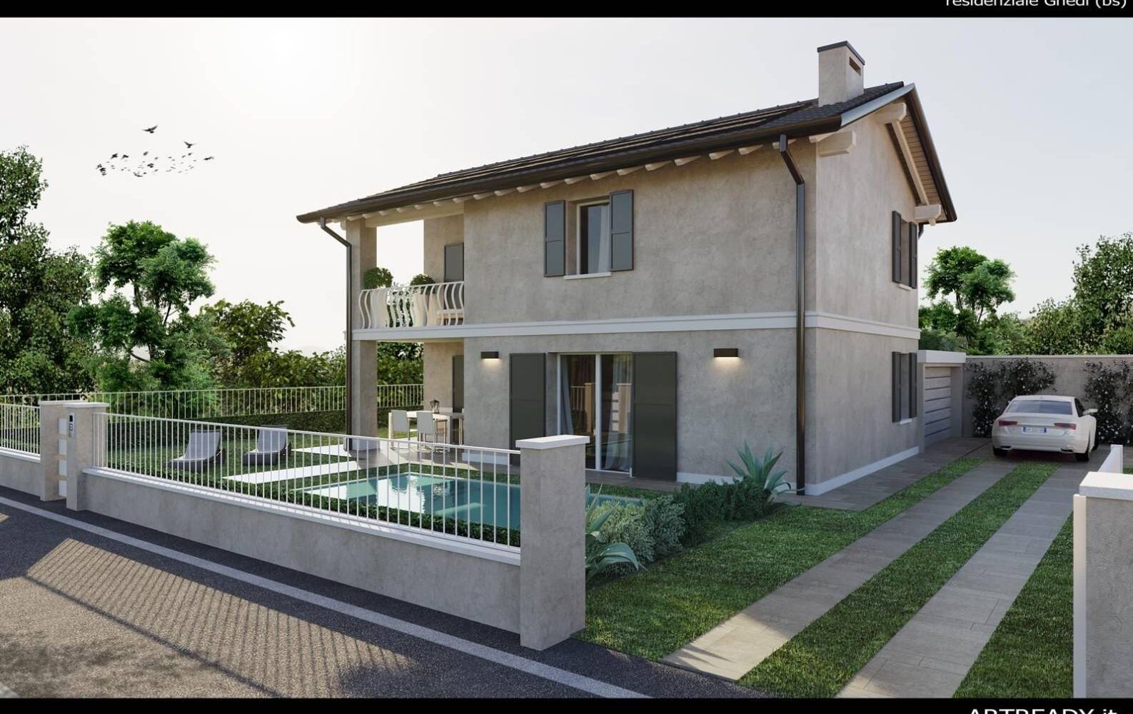 Villa unifamiliare via Camillo Benso di Cavour 29/A, Centro, Ghedi