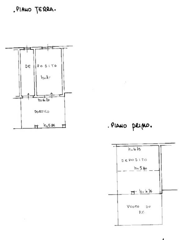 Planimetria Cascina, da ristrutturare, 342 m², Visano